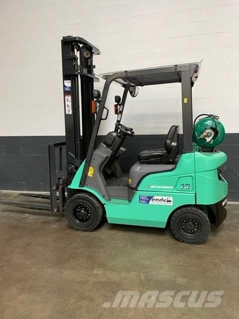 Mitsubishi FG 15 N LPG heftrucks