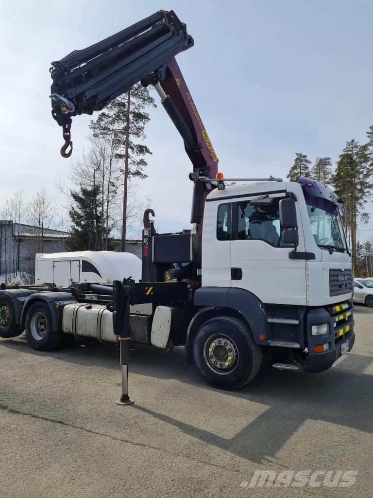 MAN TGA 26.480 Vrachtwagen met containersysteem