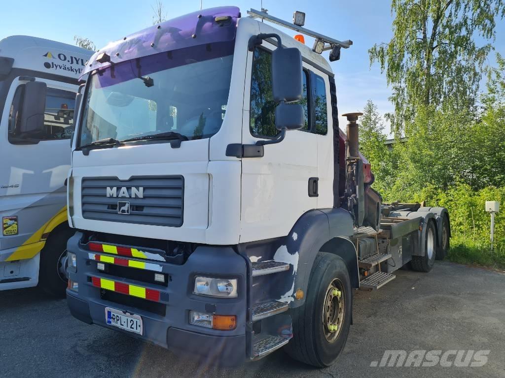 MAN TGA 26.480 Vrachtwagen met containersysteem