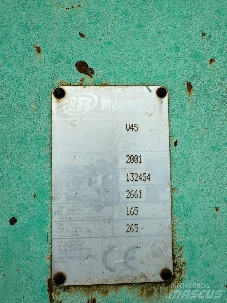 Montabert V 45 Hamers en brekers
