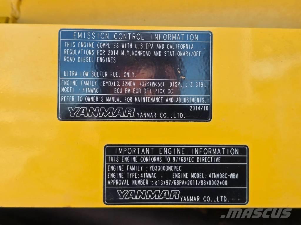 Yanmar Vio 80-1 Midigraafmachines 7t - 12t
