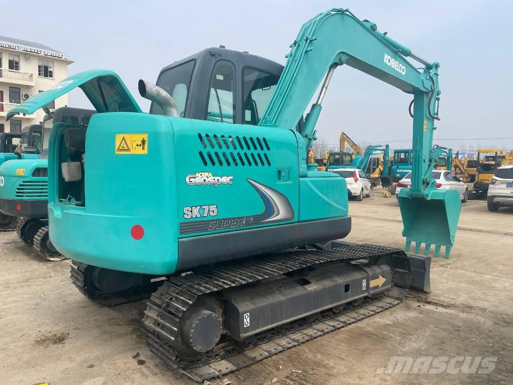 Kobelco SK 75 Midigraafmachines 7t - 12t