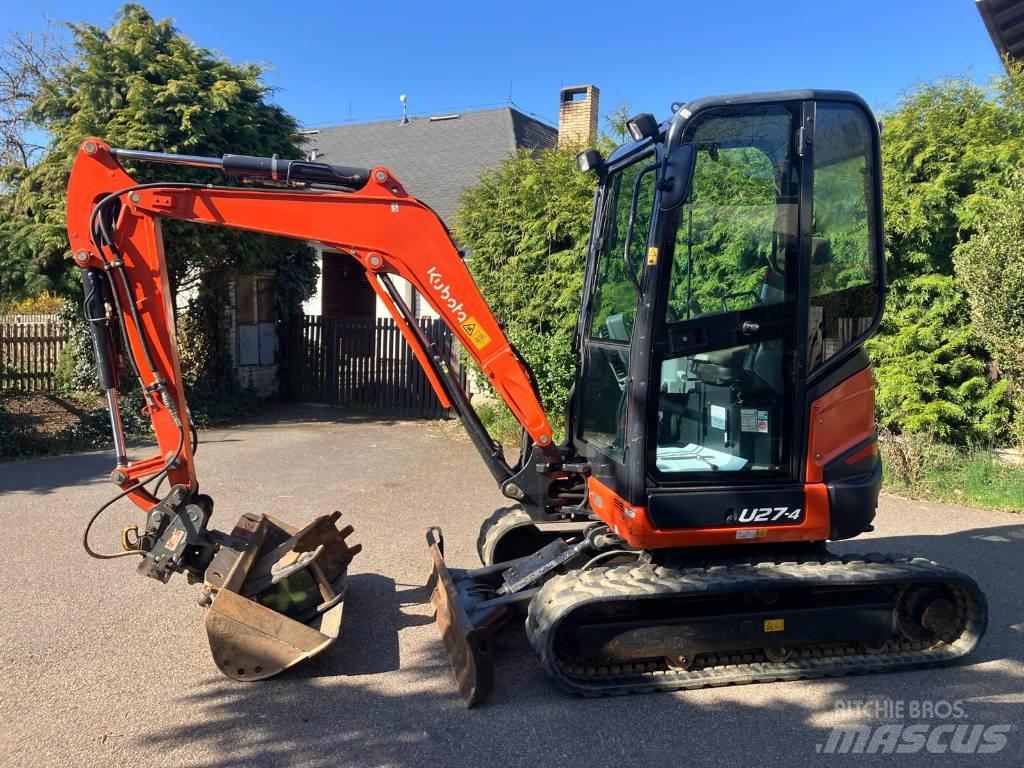 Kubota U 27 Minigraafmachines < 7t
