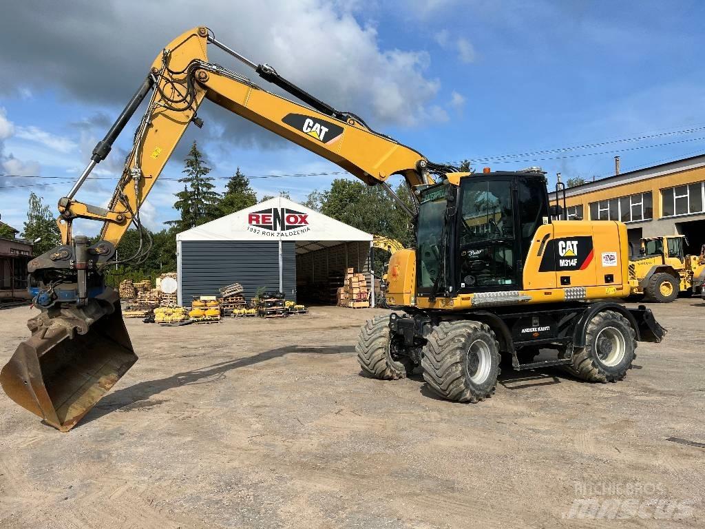 CAT M 314 F Wielgraafmachines
