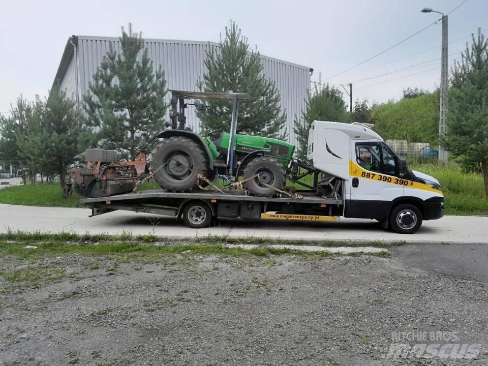 Iveco Daily 50 C 15 Vrachtwagen met vlakke laadvloer en lier