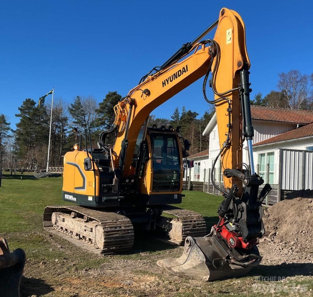 Hyundai HX 145 LCR Rupsgraafmachines