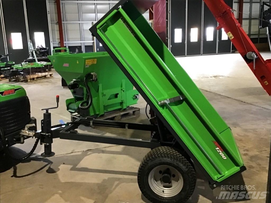 Avant 1200  Tippvagn Knik- en schrankladers