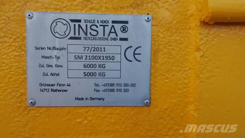  Insta SM 2100x1950 Mobiele zeefinstallaties