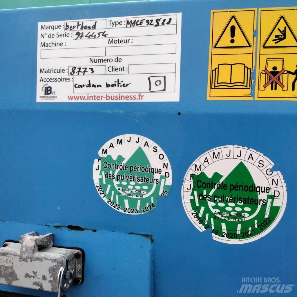 Berthoud MACE 32S 28 Getrokken spuitmachines