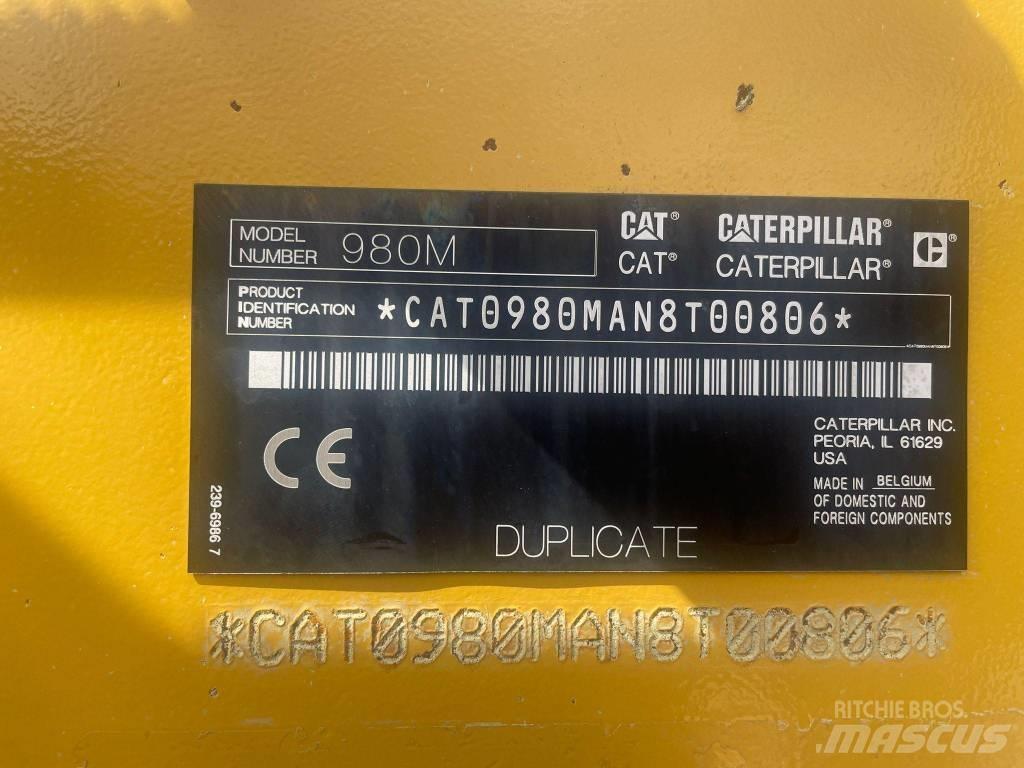 CAT 980M Wielladers