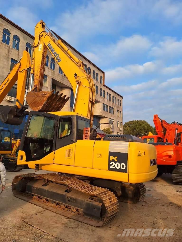 Komatsu PC 200-7 Rupsgraafmachines