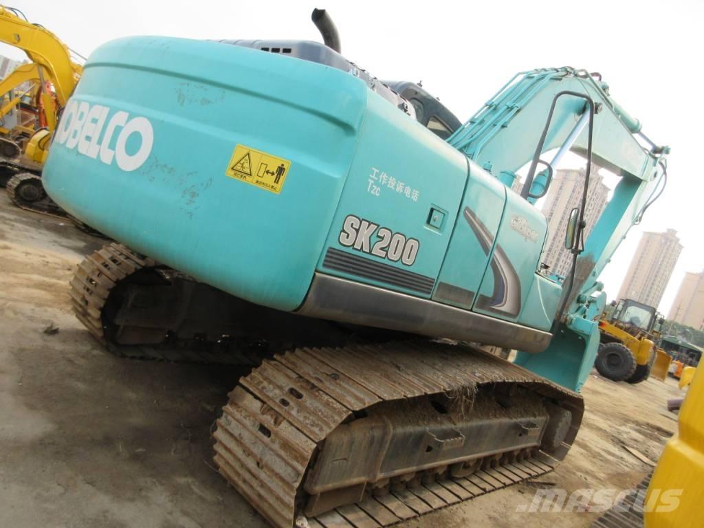 Kobelco SK 200-8 Rupsgraafmachines
