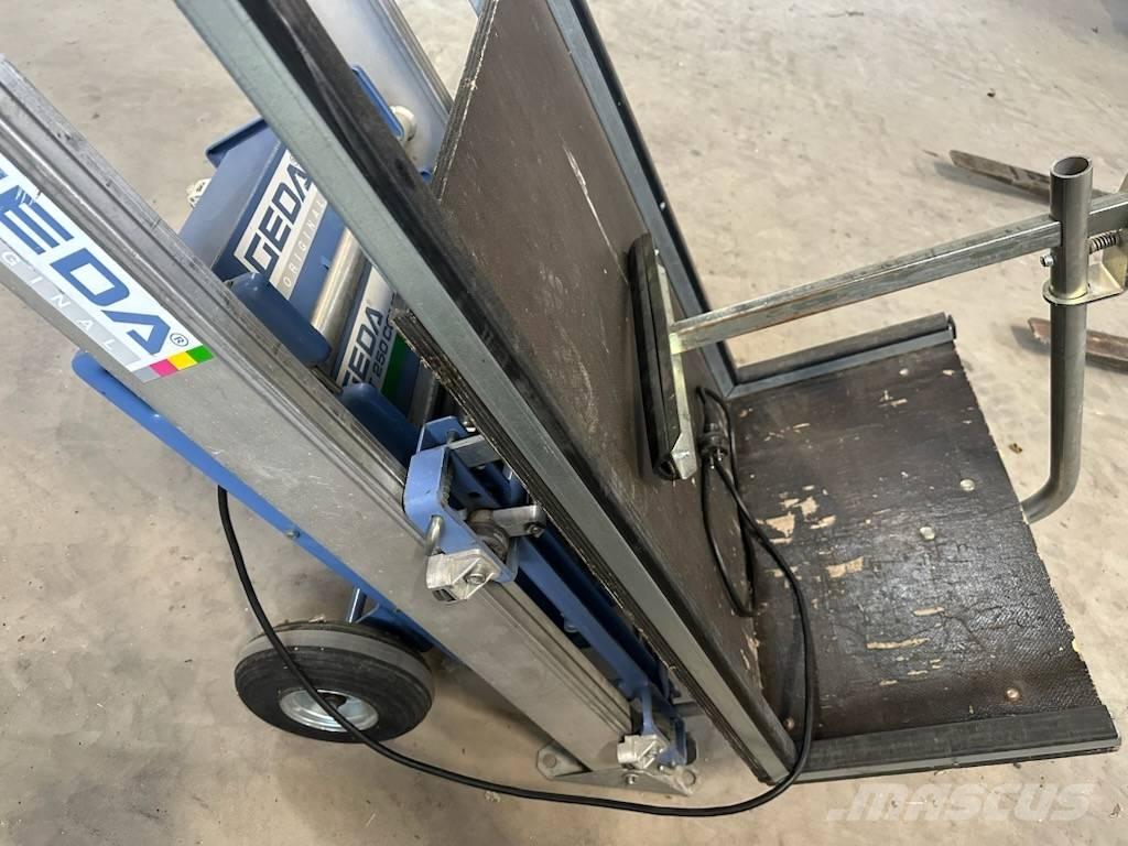 Geda Comfort 250 Takels, lieren en materiaalliften