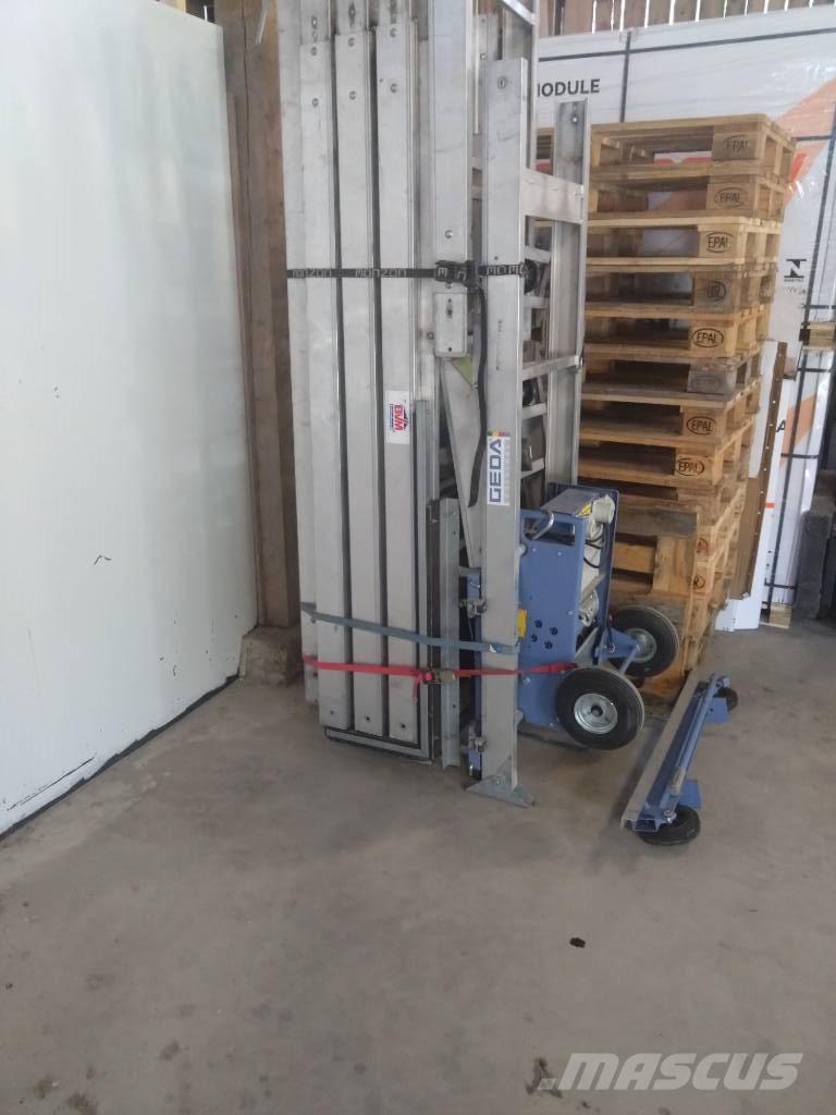 Geda Comfort 250 Takels, lieren en materiaalliften