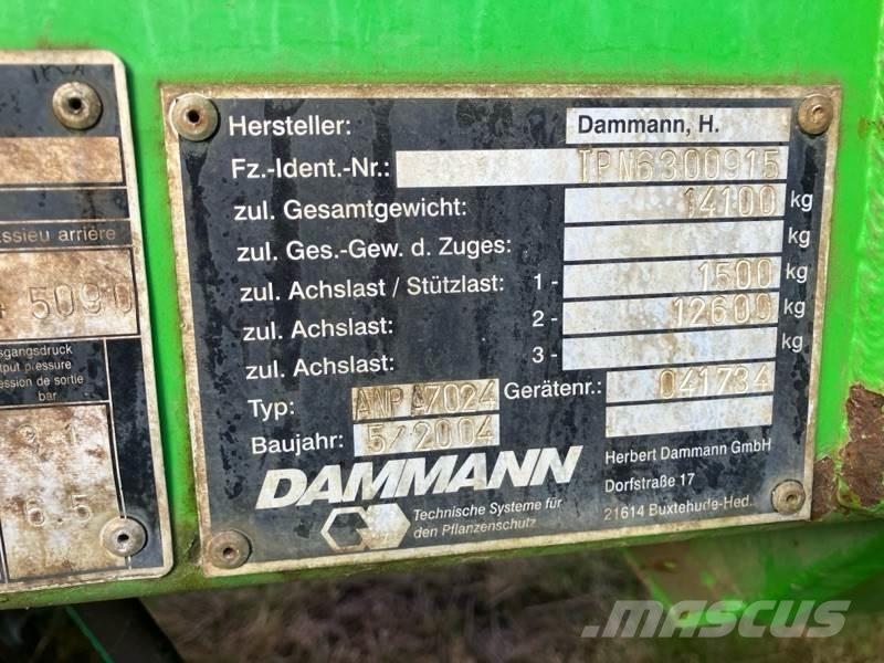 Dammann ANPA 7024 Getrokken spuitmachines