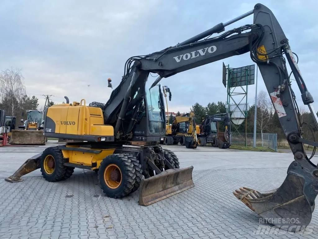 Volvo EW 140 C Wielgraafmachines
