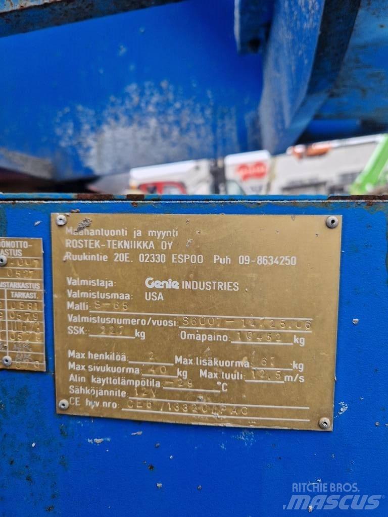 Genie S 65 Telescoophoogwerkers