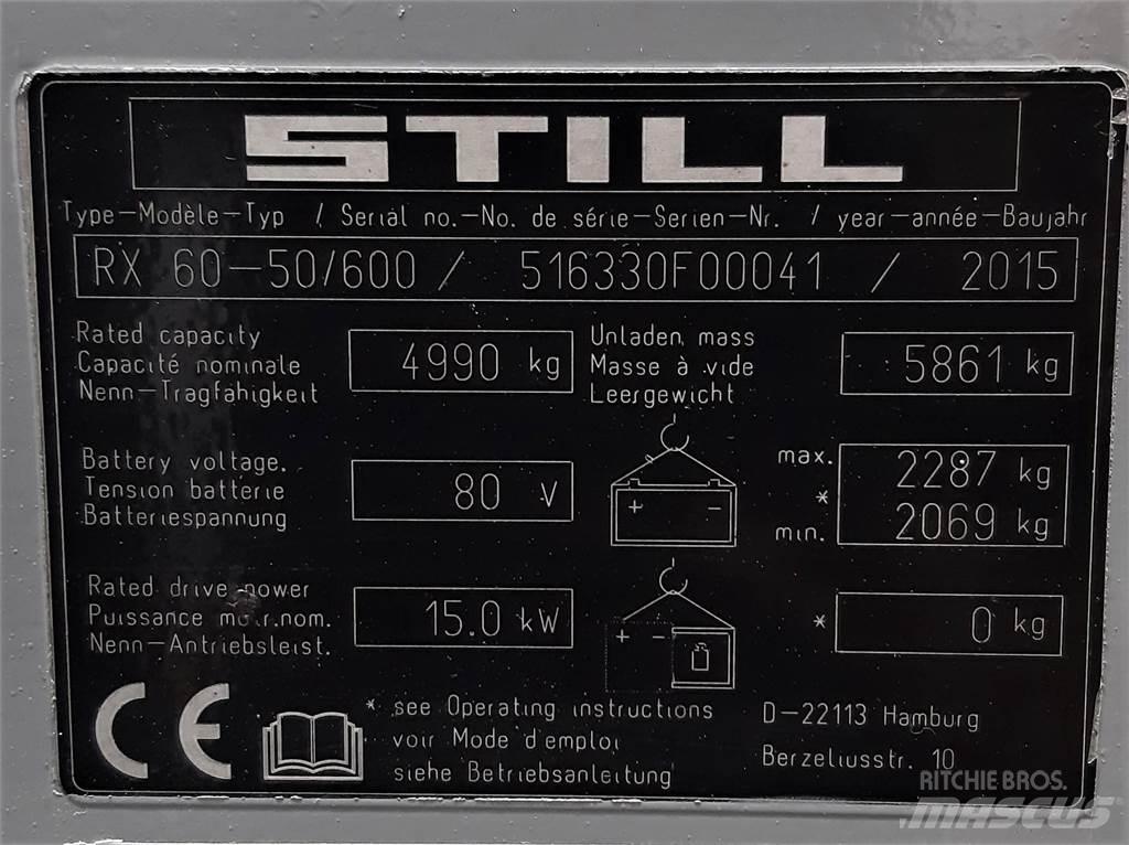 Still RX60 50 600 Elektrische heftrucks