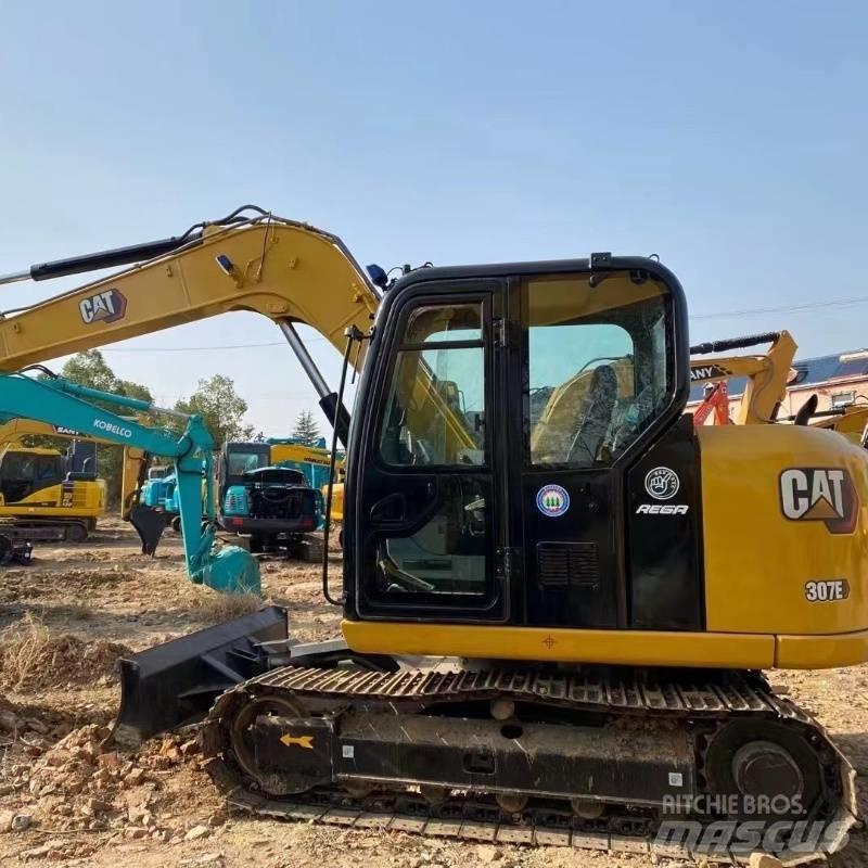 CAT 307 Rupsgraafmachines
