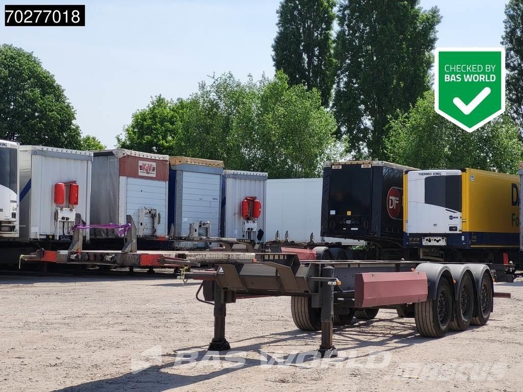 Van Hool 3 axles Containerchassis