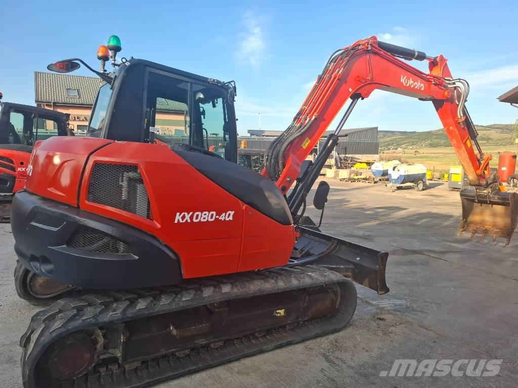 Kubota Kx 0-80-4 Midigraafmachines 7t - 12t
