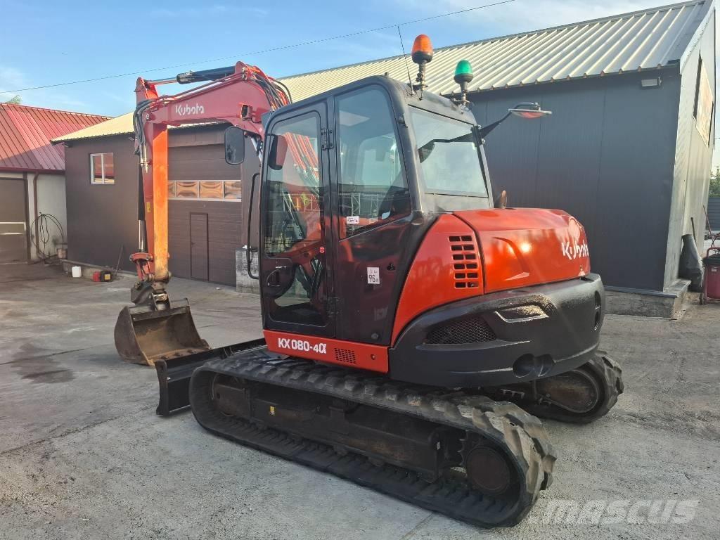 Kubota Kx 0-80-4 Midigraafmachines 7t - 12t