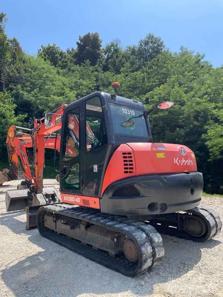 Kubota KX 080-4 Midigraafmachines 7t - 12t