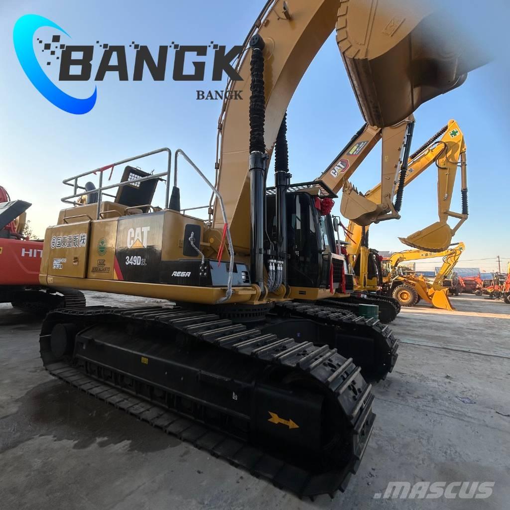 CAT 349 Rupsgraafmachines