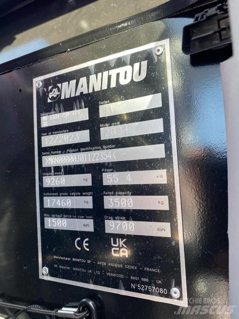 Manitou MT 1335 Verreikers