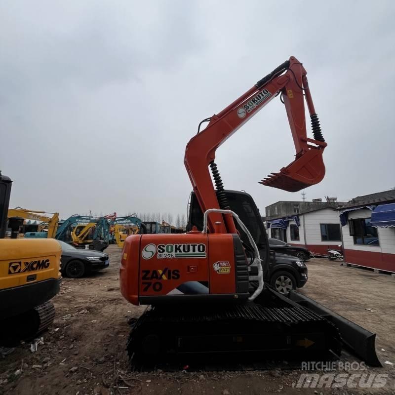 Hitachi ZX 70 Midigraafmachines 7t - 12t