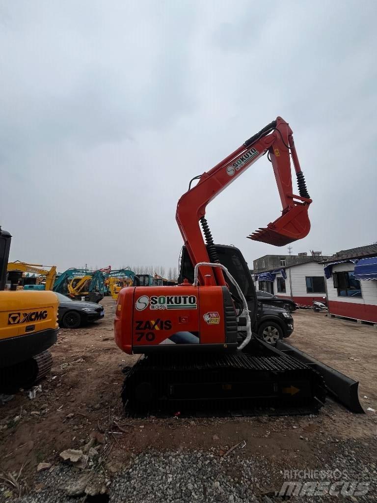 Hitachi ZX 70 Midigraafmachines 7t - 12t
