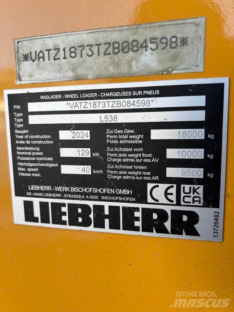 Liebherr L 538 Wielladers
