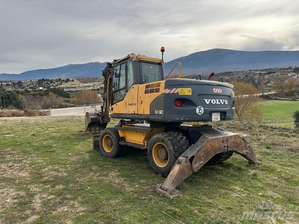 Volvo EW 140 C Wielgraafmachines