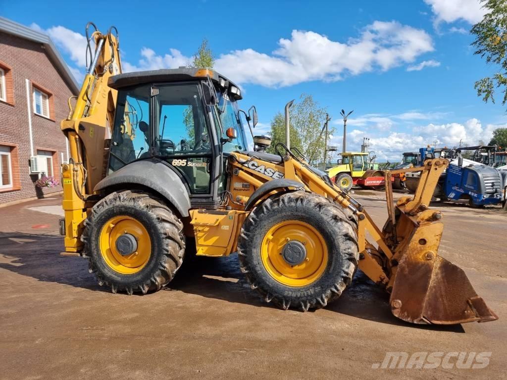 CASE 695 SR2 - 4 PS Graaf-laadcombinaties