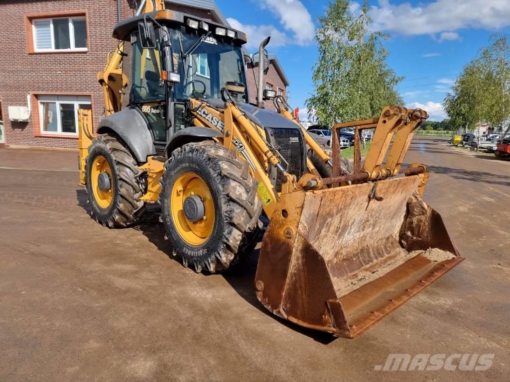 CASE 695 SR2 - 4 PS Graaf-laadcombinaties