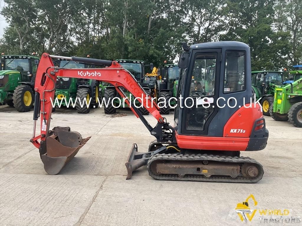 Kubota KX 71-3 Minigraafmachines < 7t