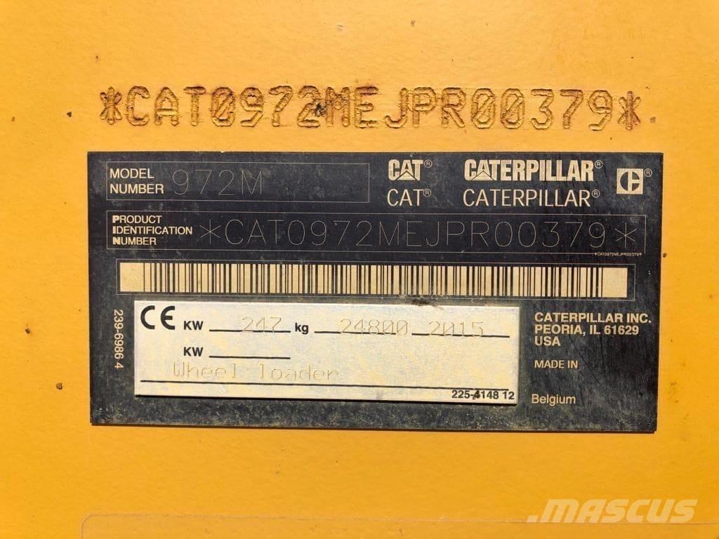 CAT 972 M Wielladers