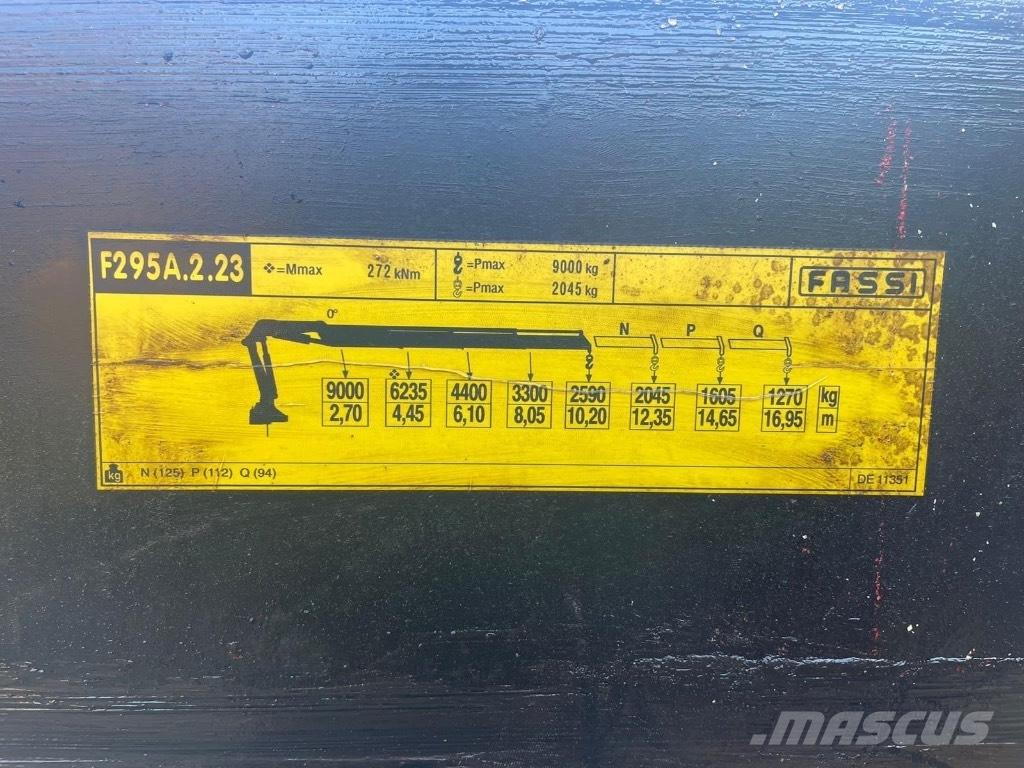 MAN TGS 35.360 8x4 Vlakke laadvloer met kraan