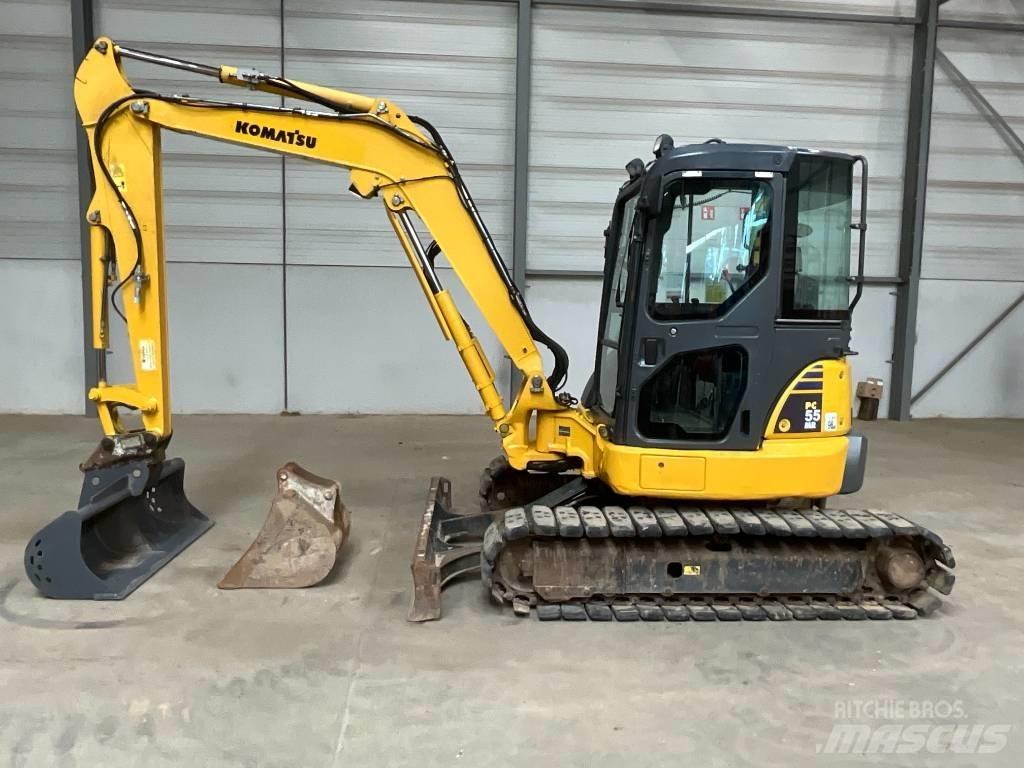 Komatsu PC 55 MR-3 Minigraafmachines < 7t