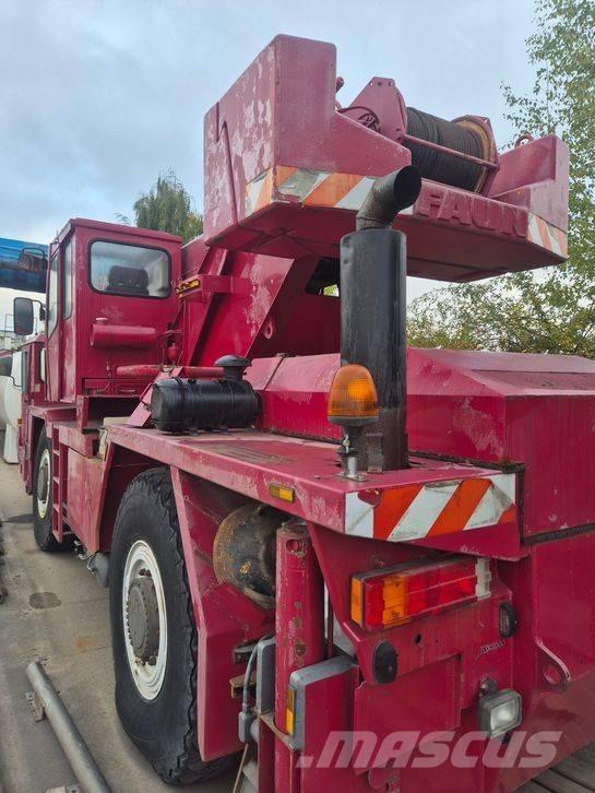 Faun RTF 30 Ruwterrein kranen
