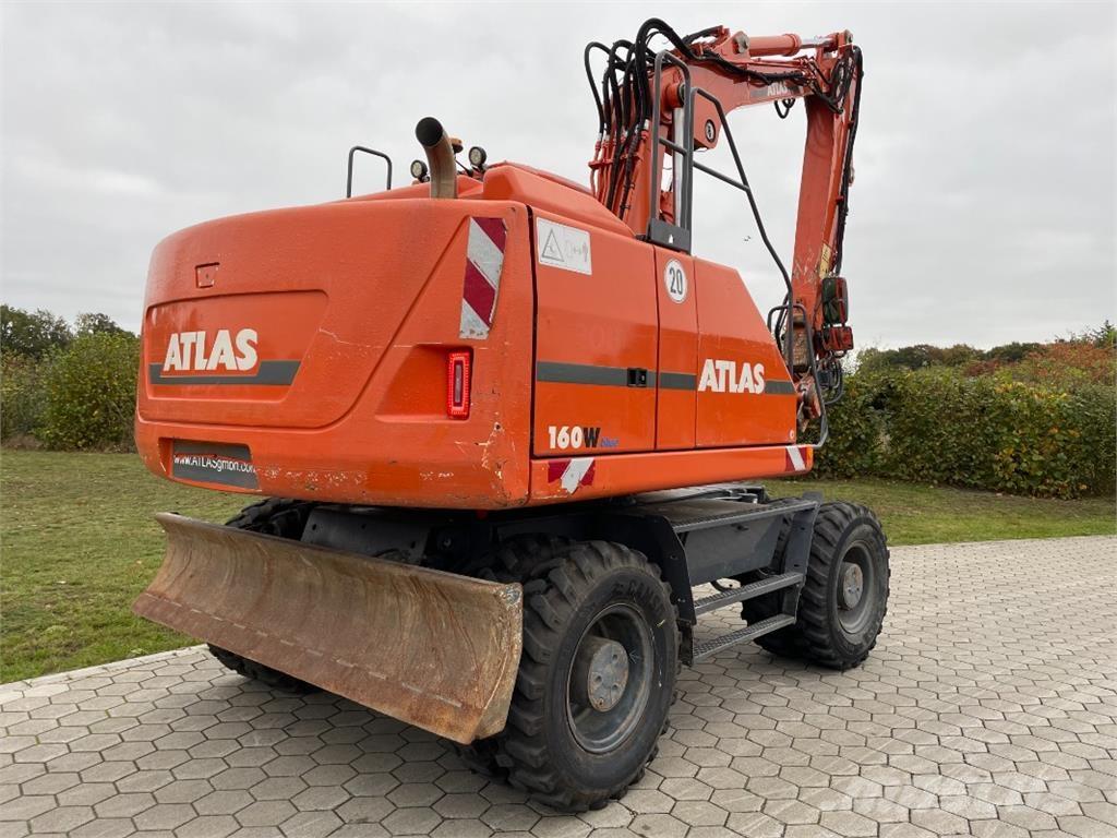 Atlas 160W-BLUE Wielgraafmachines