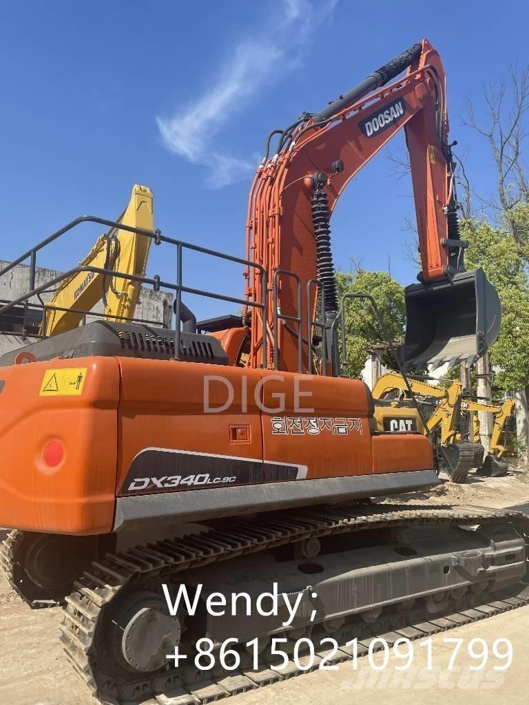 Doosan DX 340 Midigraafmachines 7t - 12t