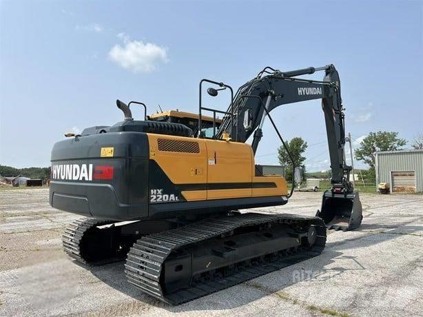 Hyundai HX 220 Rupsgraafmachines