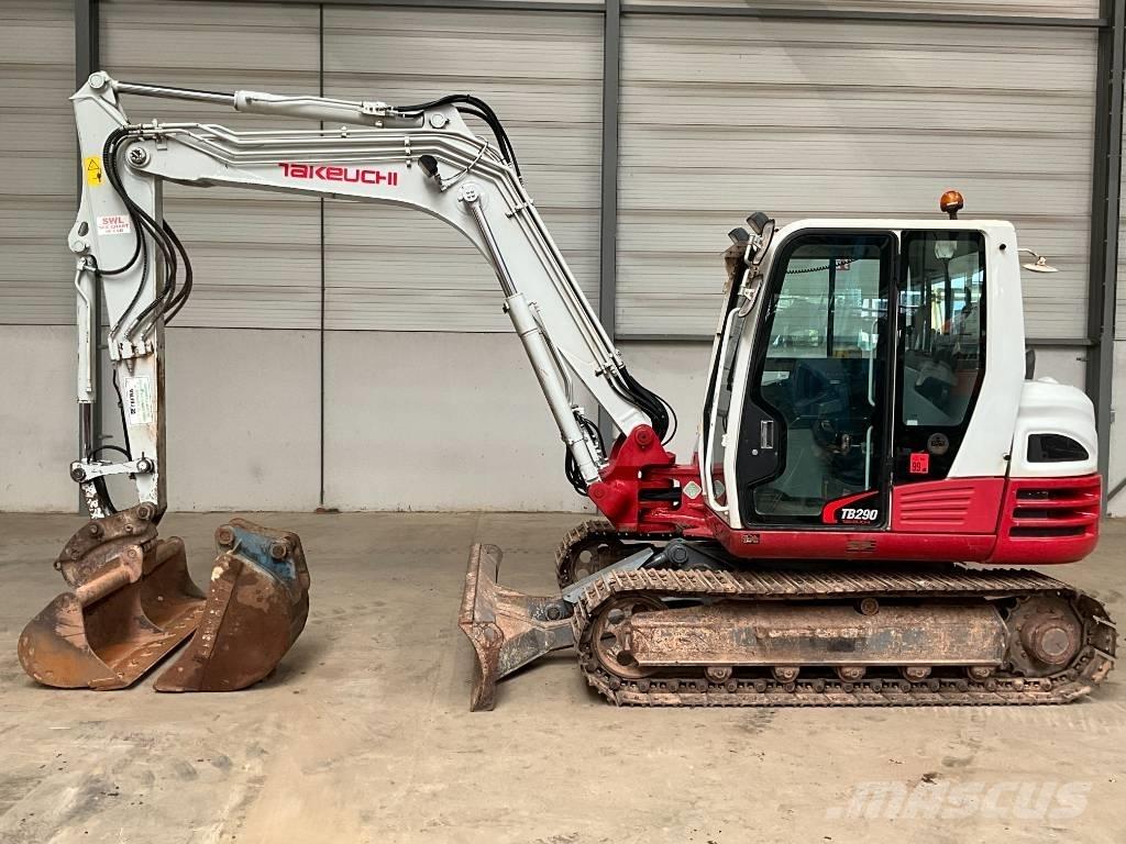 Takeuchi TB 290 Midigraafmachines 7t - 12t
