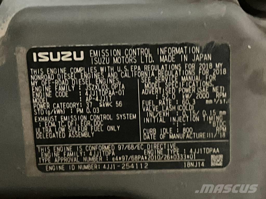 Takeuchi TB 290 Midigraafmachines 7t - 12t