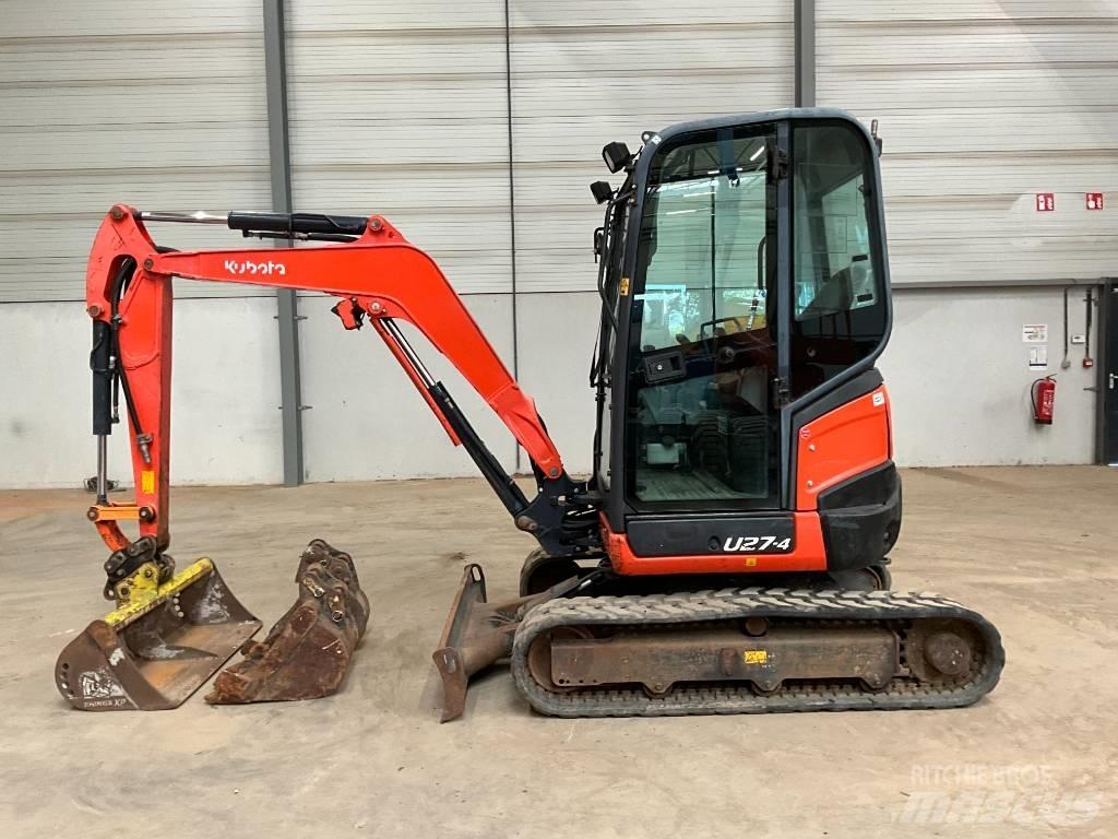 Kubota U 27-4 Minigraafmachines < 7t