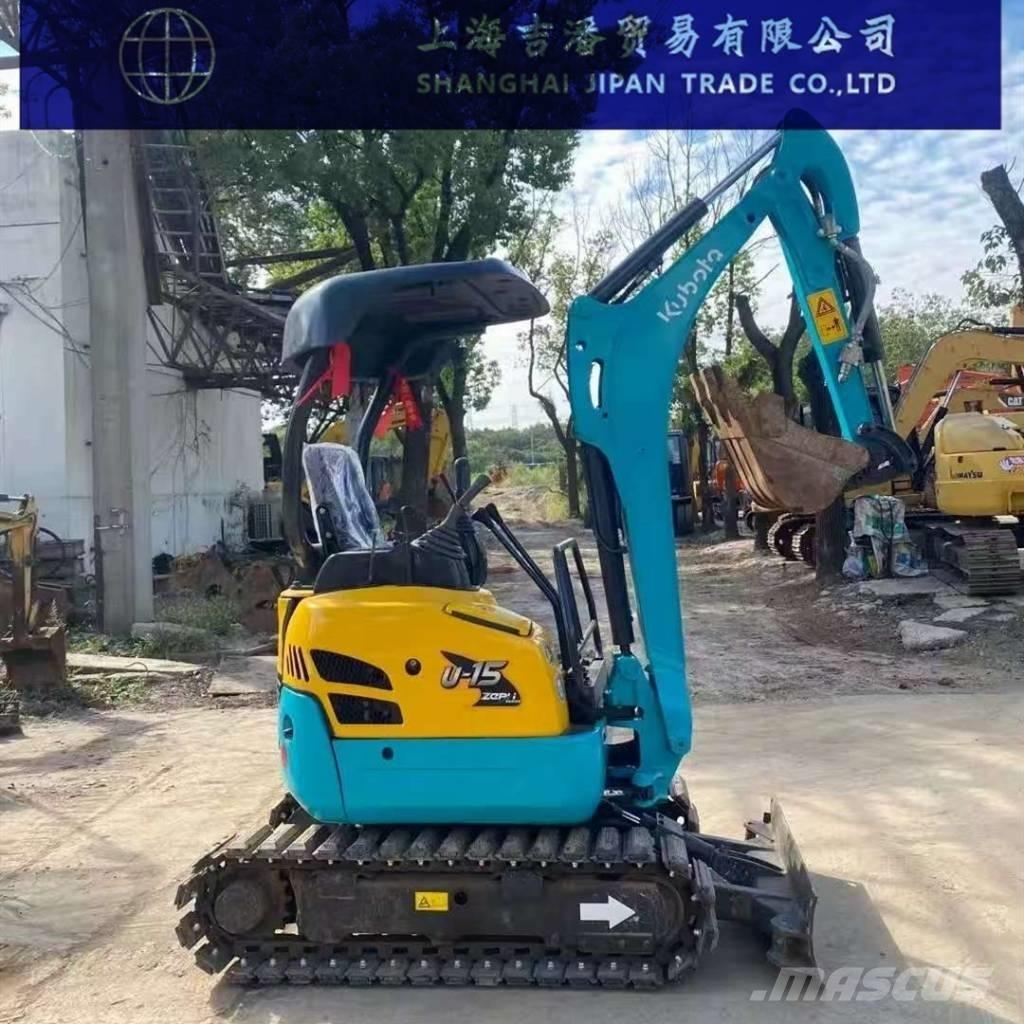 Kubota U 15 Rupsgraafmachines