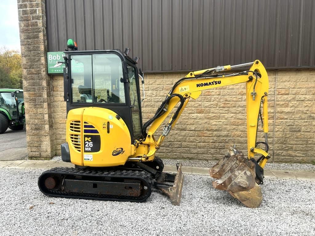 Komatsu PC26MR-3 Minigraafmachines < 7t