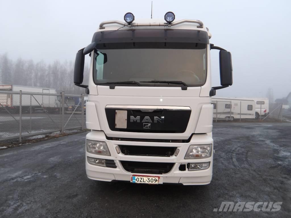 MAN TGS 26.480 6x2 Vrachtwagen met containersysteem