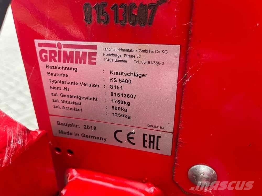 Grimme KS 5400 Aardappel materieel - Overigen